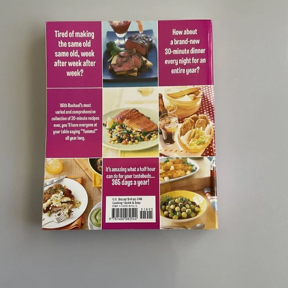 NEW RACHAEL RAY 365: NO REPEATS--A YEAR OF DELICIOUSLY DIFFERENT DINNERS